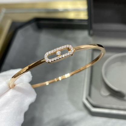 [Rani Jewelry]Move Uno pavé flex bangle medium