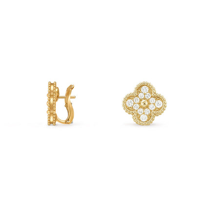 [Rani Jewelry]CLOVER 15MM MOP EARRINGS COLLECTION