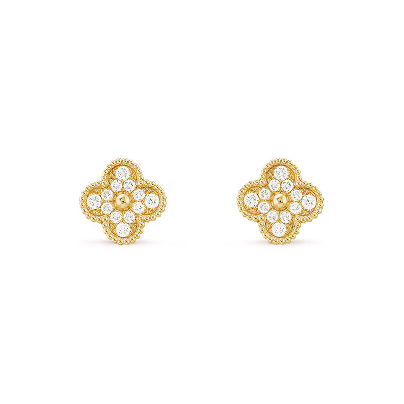 [Rani Jewelry]CLOVER  9.5MM EARRINGS COLLECTION
