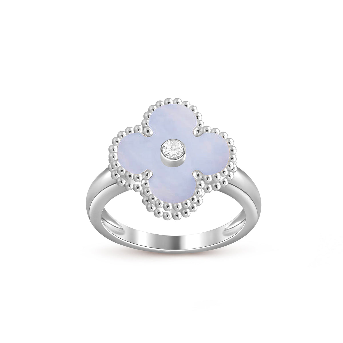 [Rani Jewelry]CLOVER SILVER DIOMND RING COLLECTION
