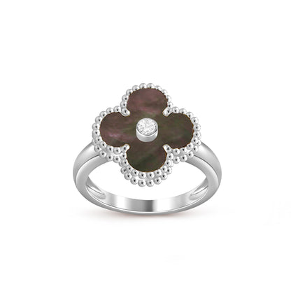 [Rani Jewelry]CLOVER SILVER DIOMND RING COLLECTION