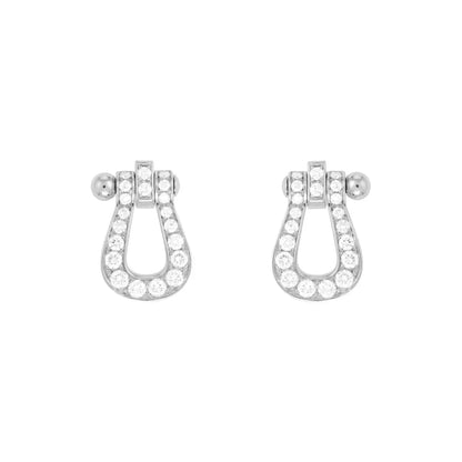 [Rani Jewelry]FORCE 10 FULL DIAMOND STUD EARRINGS MINI MODEL
