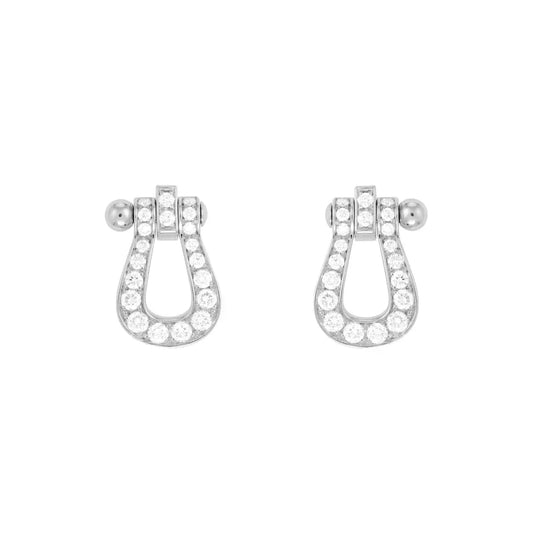 [Rani Jewelry]FORCE 10 FULL DIAMOND STUD EARRINGS MINI MODEL