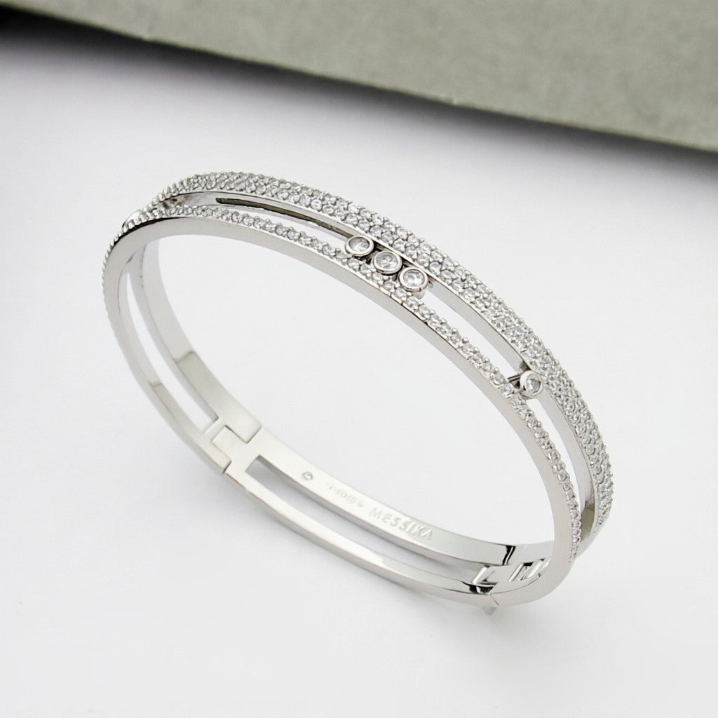 [Rani Jewelry]Move Romane pavé bangle