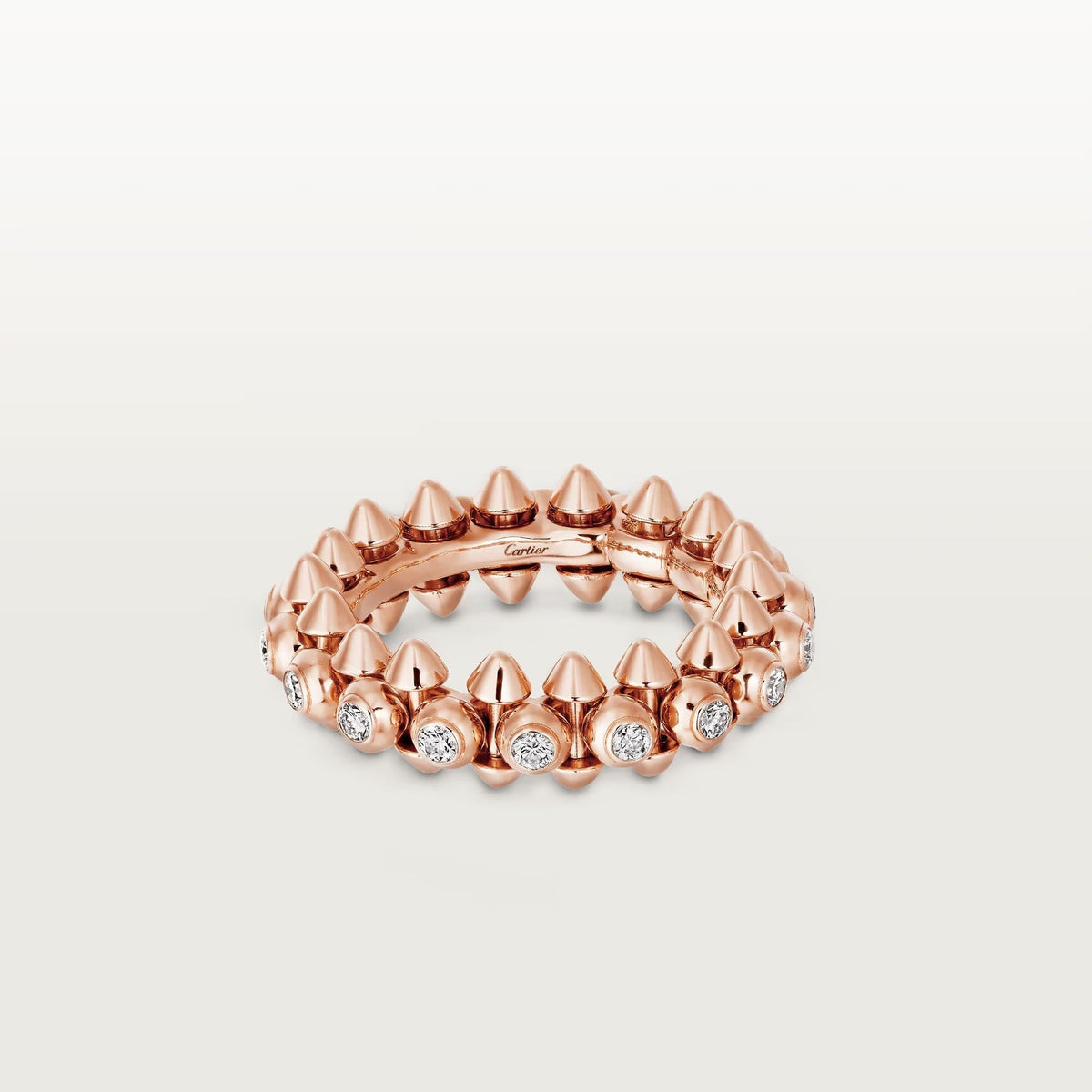 [Rani Jewelry] CLASH 6.8MM DIAMOND MEDIUM RING