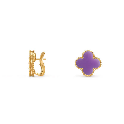 [Rani Jewelry]CLOVER 15MM MOP EARRINGS COLLECTION