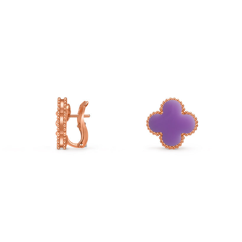 [Rani Jewelry]CLOVER 15MM MOP EARRINGS COLLECTION