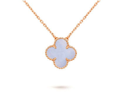 [Rani Jewelry]CLOVER 15MM SINGLE FLOWER NECKLACE COLLECTION