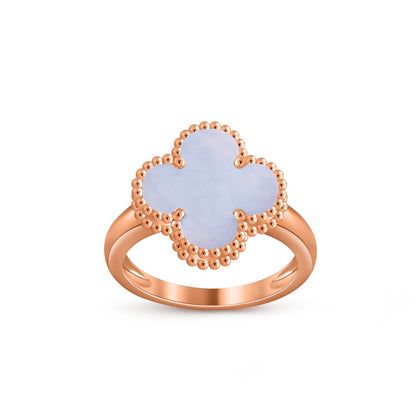 [Rani Jewelry]CLOVER RING ROSE GOLD COLLECTION