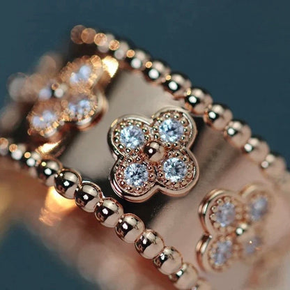 [Rani Jewelry]CLOVER KALEIDOSCOPE RING 10MM