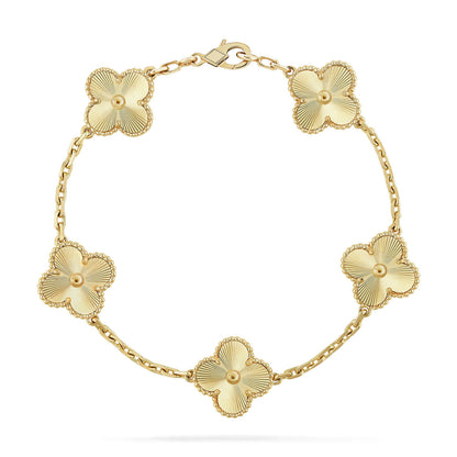 [Rani Jewelry]Clover & Clash Bracelet 3-Piece Stack set