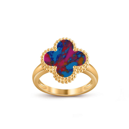[Rani Jewelry]CLOVER RING GOLD COLLECTION