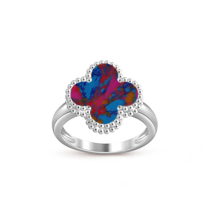 [Rani Jewelry]CLOVER SILVER RING COLLECTION