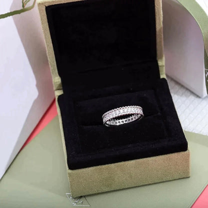 [Rani Jewelry]PERLEE DIAMOND SILVER RING