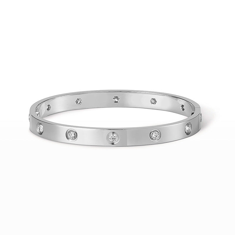 [Rani Jewelry] LOVE BRACELET 6.1MM 10 DIAMONDS