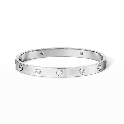 [Rani Jewelry] LOVE BRACELET 6.1MM 4 DIAMONDS