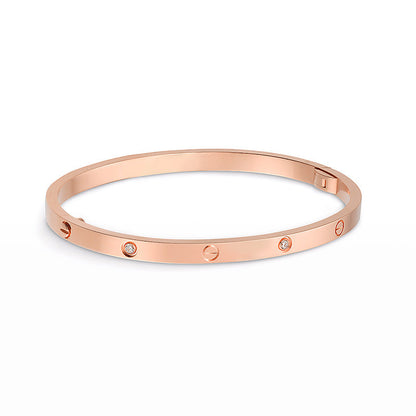 [Rani Jewelry] LOVE BRACELET 3.65MM 6 DIAMONDS