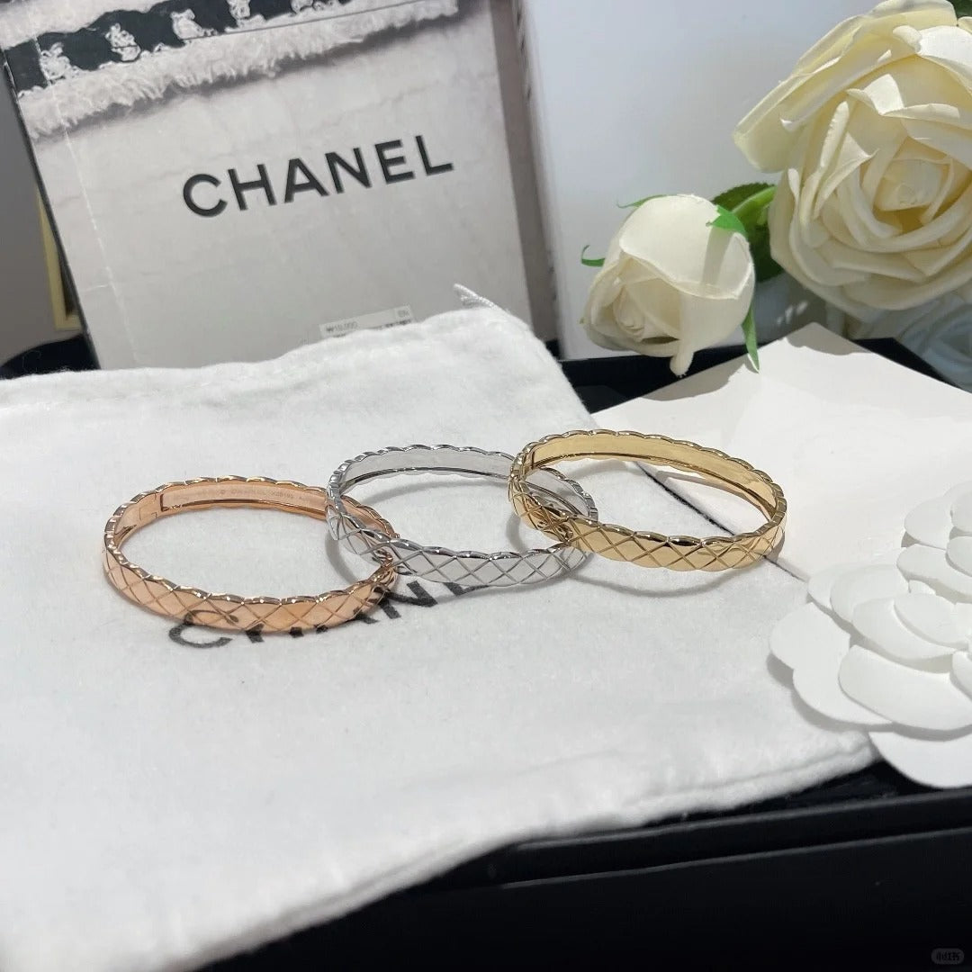 [Rani Jewelry]KOKO CRUSH HALF DIAMONDS GLOD SILVER ROSE GOLD