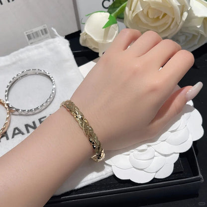 [Rani Jewelry]KOKO CRUSH HALF DIAMONDS GLOD SILVER ROSE GOLD