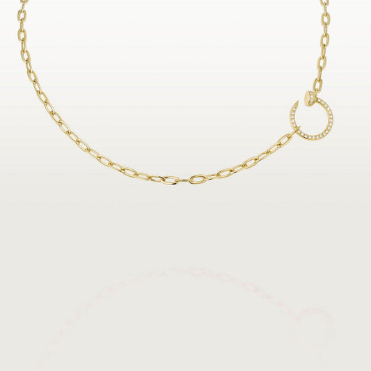[Rani Jewelry] JUSTE NECKLACE FULL DIAMONDS