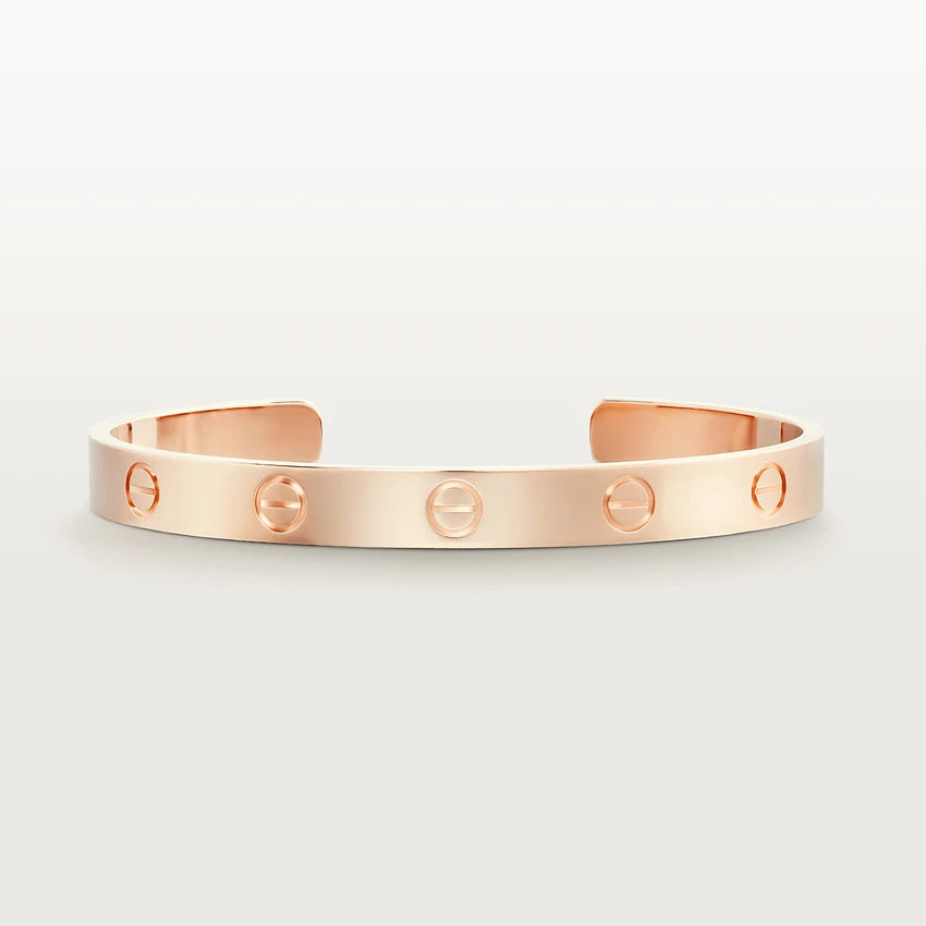 [Rani Jewelry] LOVE BRACELET 6.1MM OPEN CUFF