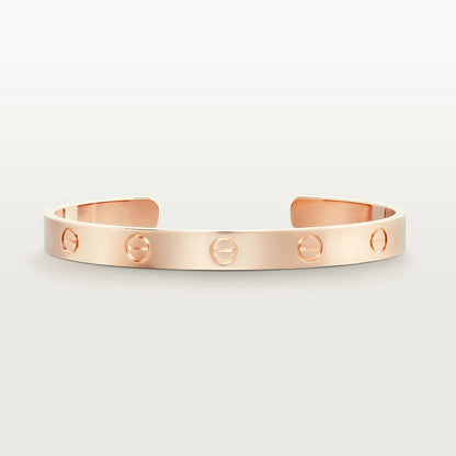 [Rani Jewelry] LOVE BRACELET 6.1MM OPEN CUFF