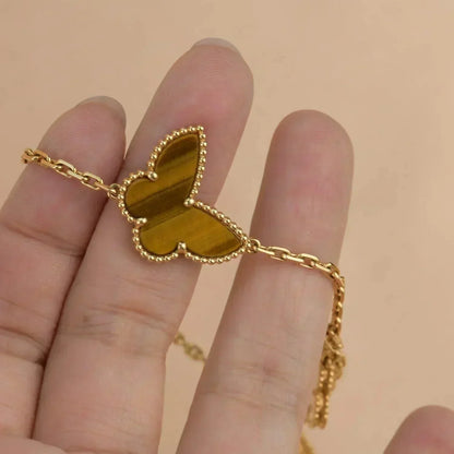 [Rani Jewelry]LUCKY SPRING 5 MOTIF GOLD BRACELET