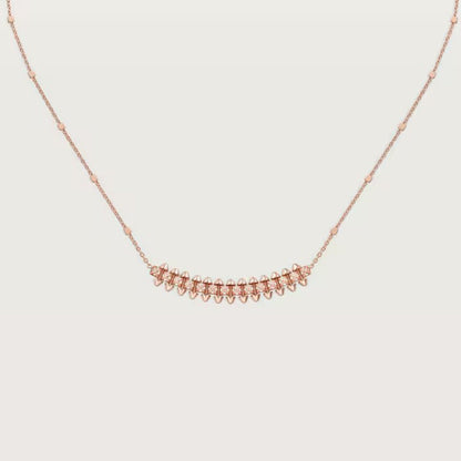 [Rani Jewelry] CLASH  SMALL FULL DIAMOND NECKLACE