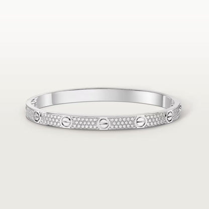 [Rani Jewelry] LOVE BRACELET 4.8MM DIAMOND-PAVED