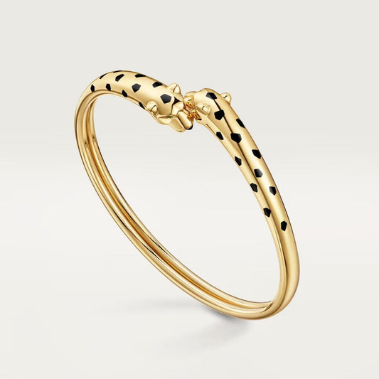 [Rani Jewelry] PANTHERE DOUBLE HEADED OPEN BRACELET