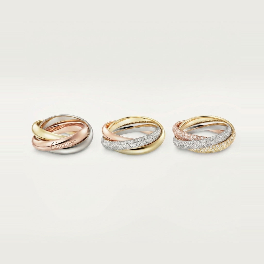 [Rani Jewelry] TRINITY 3.2MM RING COLLECTION