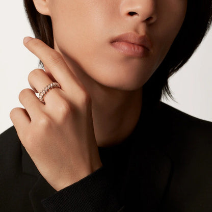 [Rani Jewelry] CLASH 6.4MM SMALL FULL DIAMOND RING