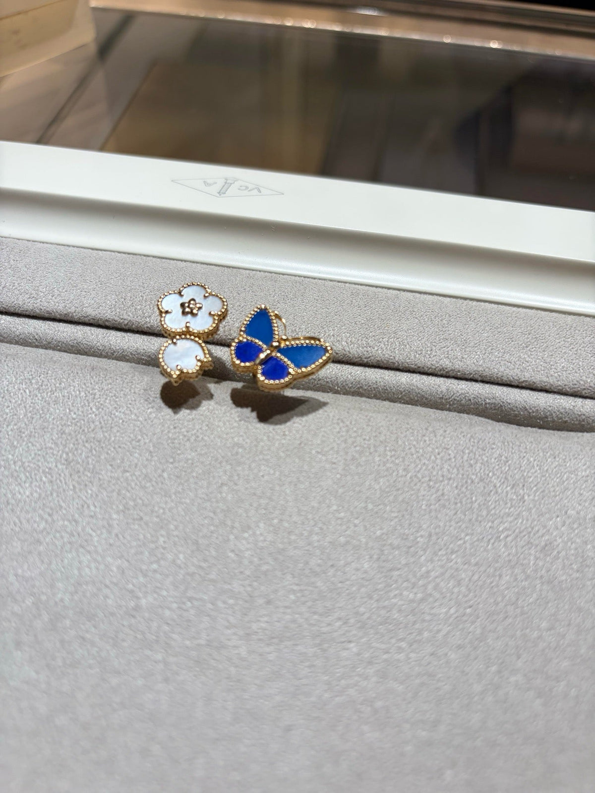 [Rani Jewelry]LUCKY SPRING BUTTERFLY OPEN-FACE RINGS
