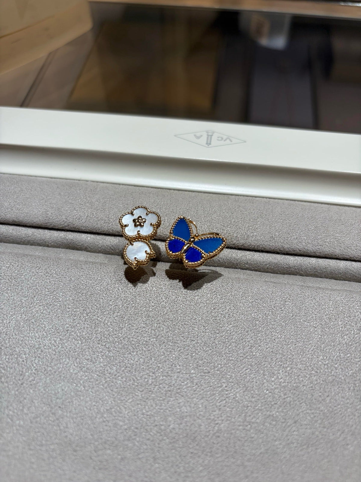 [Rani Jewelry]LUCKY SPRING BUTTERFLY OPEN-FACE RINGS
