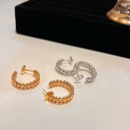[Rani Jewelry] CLASH SMALL HOOP EARRINGS