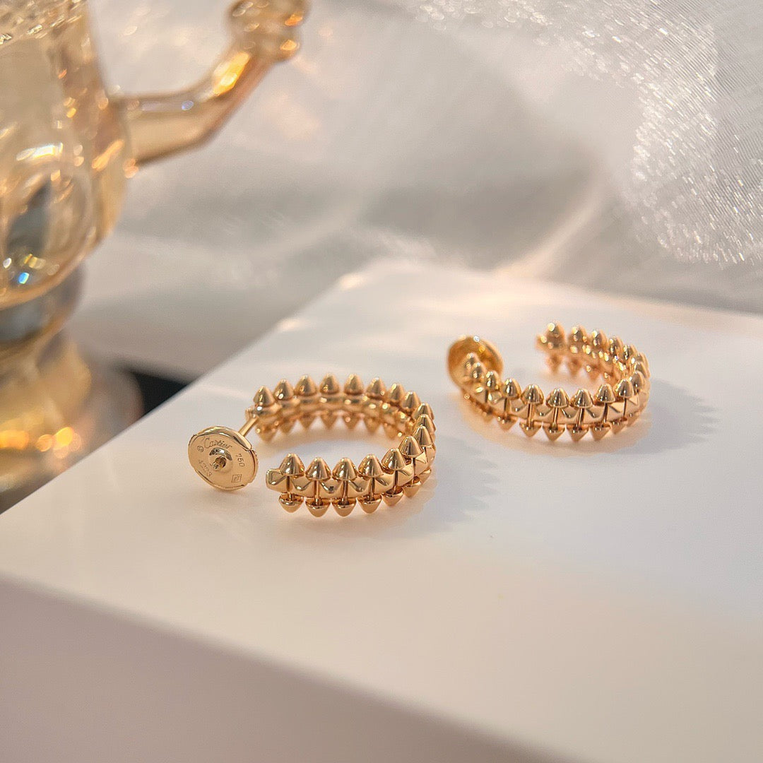 [Rani Jewelry] CLASH SMALL HOOP EARRINGS
