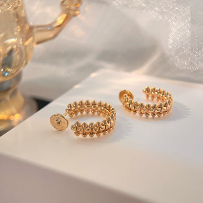 [Rani Jewelry] CLASH SMALL HOOP EARRINGS