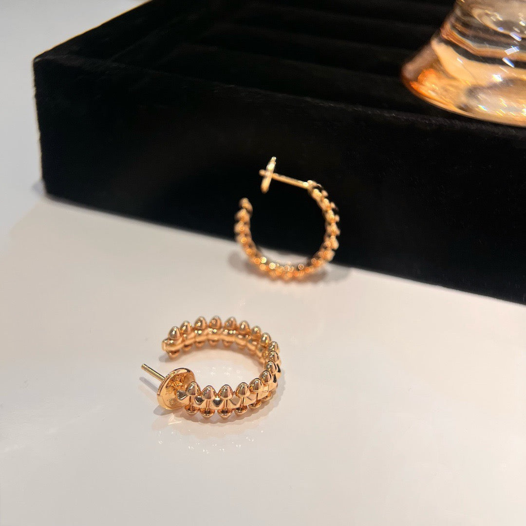 [Rani Jewelry] CLASH SMALL HOOP EARRINGS