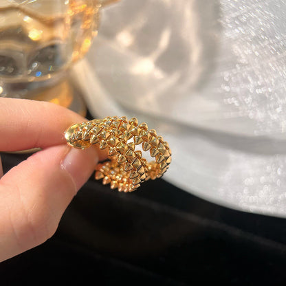 [Rani Jewelry] CLASH SMALL HOOP EARRINGS
