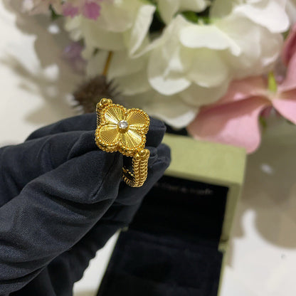 [Rani Jewelry]CLOVER RIVERSIBLE RING GOLD COLLECTION