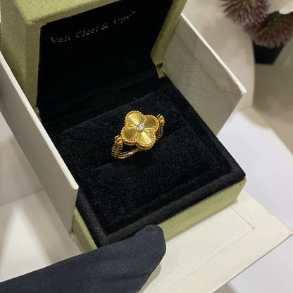 [Rani Jewelry]CLOVER RIVERSIBLE RING GOLD COLLECTION