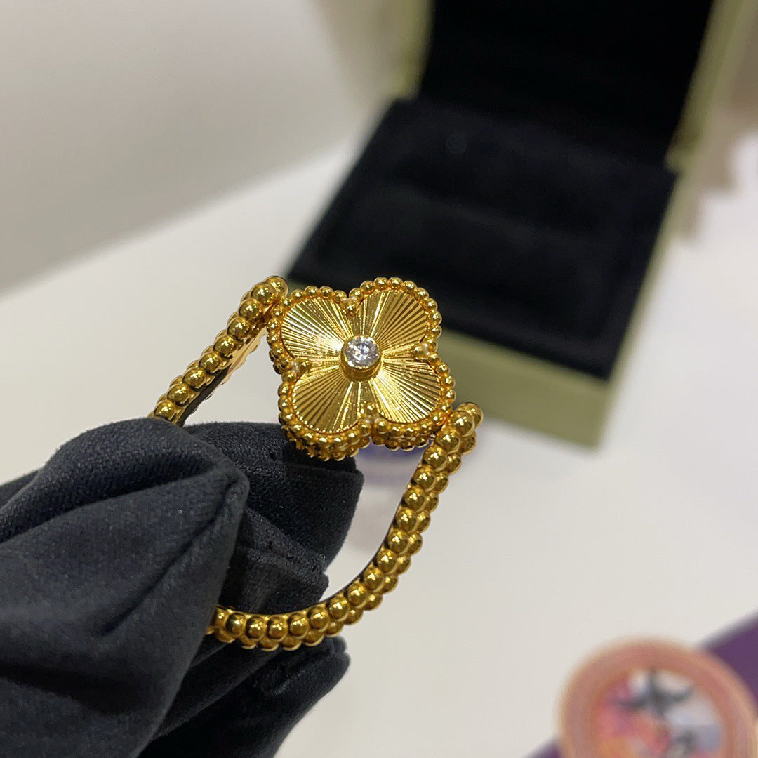 [Rani Jewelry]CLOVER RIVERSIBLE RING GOLD COLLECTION