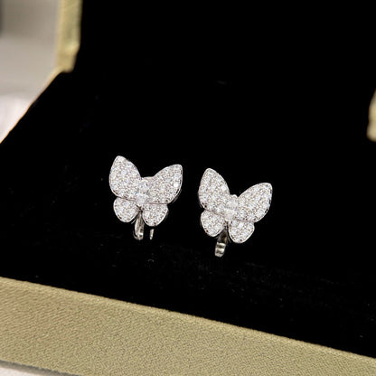 [Rani Jewelry]BUTTERFLY ALL DIAMOND EARRINGS