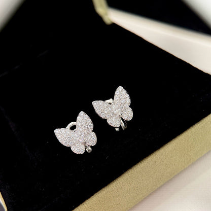 [Rani Jewelry]BUTTERFLY ALL DIAMOND EARRINGS