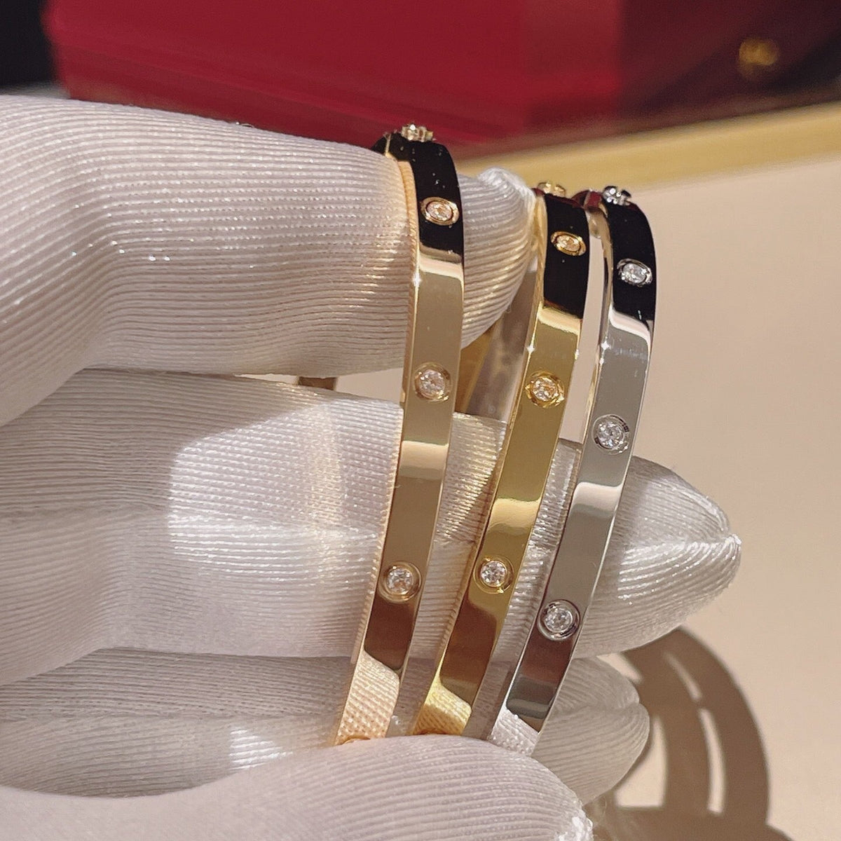 [Rani Jewelry] LOVE BRACELET 3.65MM 10 DIAMONDS