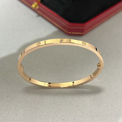 [Rani Jewelry] LOVE BRACELET 3.65MM 6 DIAMONDS