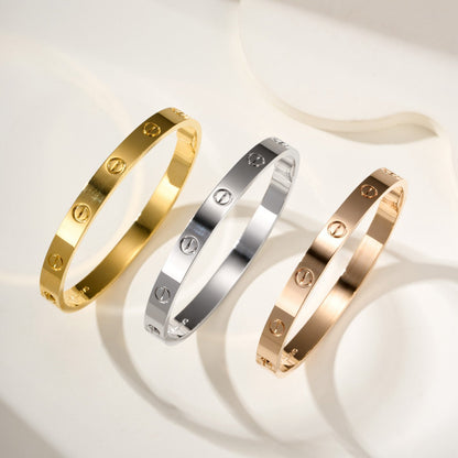 [Rani Jewelry] LOVE BRACELET 6.1MM NO DIAMONDS