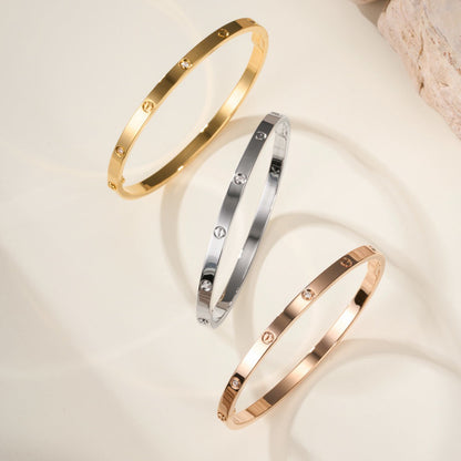 [Rani Jewelry] LOVE BRACELET 3.65MM 6 DIAMONDS