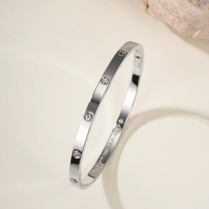 [Rani Jewelry] LOVE BRACELET 3.65MM 6 DIAMONDS
