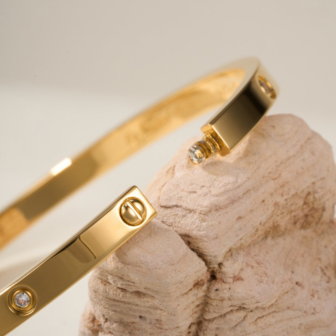 [Rani Jewelry] LOVE BRACELET 3.65MM 6 DIAMONDS